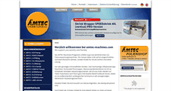 Desktop Screenshot of bluepack-machines.com